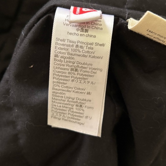 Madewell Quilted Shirt Jacket Plaid Navy Blue Red Cream Size M - Picture 8 of 9